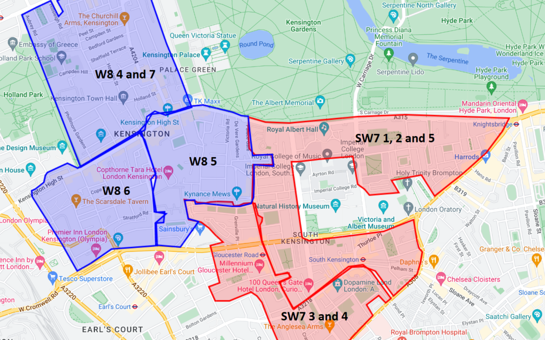 Leaflet distribution Kensington