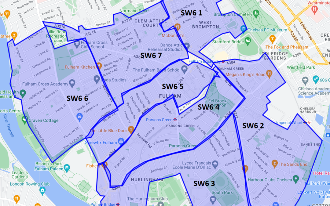 leaflet distribution Fulham SW6