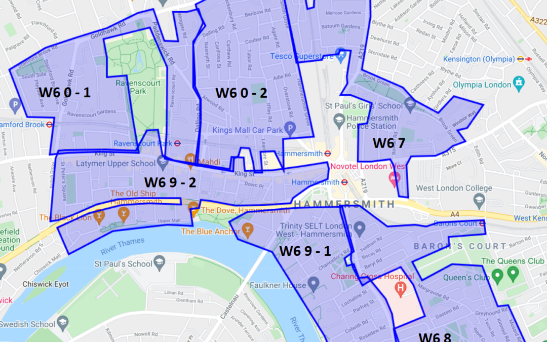 Leaflet distribution Hammersmith W6